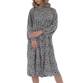 Damen Maxikleid von JCL Gr. One Size - grey