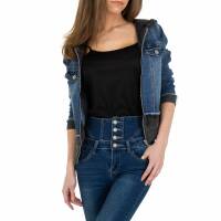 Damen Jeansjacke von M. Sara Denim - blue