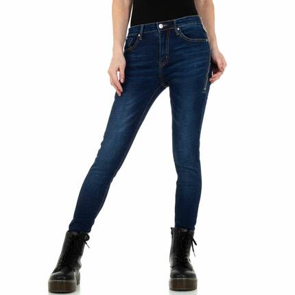 Damen Skinny Jeans von ABC Fashion Gr. S/36 - DK.blue