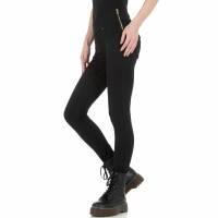 Damen Skinny-Hose von M. Sara Denim - black