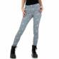 Damen Skinny-Hose von M. Sara Denim Gr. S/36 - grey