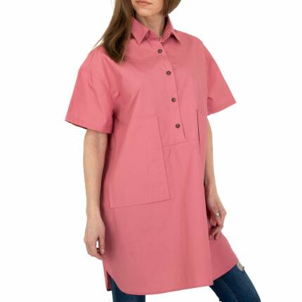 Damen Longbluse von JCL Gr. S/M - rose