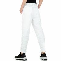 Damen Boyfriend-Hose von Colorful Denim - white