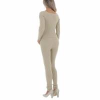 Damen Jogging- & Freizeitanzug von Emma&Ashley Design - beige