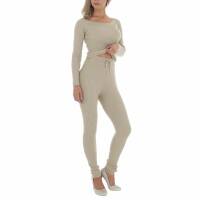 Damen Jogging- & Freizeitanzug von Emma&Ashley Design - beige