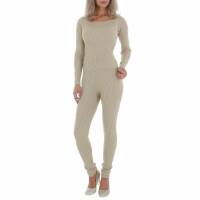 Damen Jogging- & Freizeitanzug von Emma&Ashley Design Gr. M/L - beige