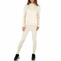 Damen Jogging- & Freizeitanzug von Emma&Ashley Design - cream