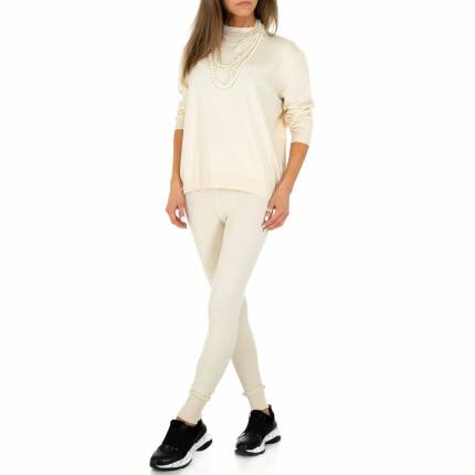 Damen Jogging- & Freizeitanzug von Emma&Ashley Design Gr. M/L - cream