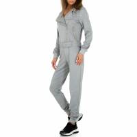 Damen Langer Jumpsuit von Emma&Ashley Design - grey