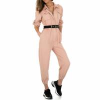 Damen Langer Jumpsuit von See See Denim - rose