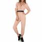 Damen Langer Jumpsuit von See See Denim Gr. M/38 - rose