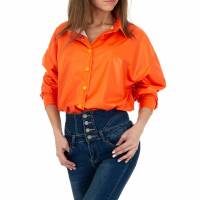 Damen Hemdbluse von See See Denim - orange