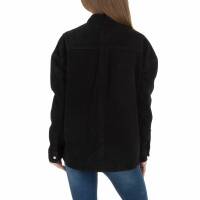 Damen Jeansjacke von Laulia - black