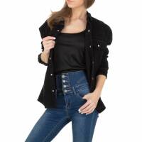 Damen Jeansjacke von Laulia - black