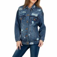 Damen Jeansjacke von Laulia - blue