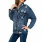 Damen Jeansjacke von Laulia Gr. XS/34 - blue