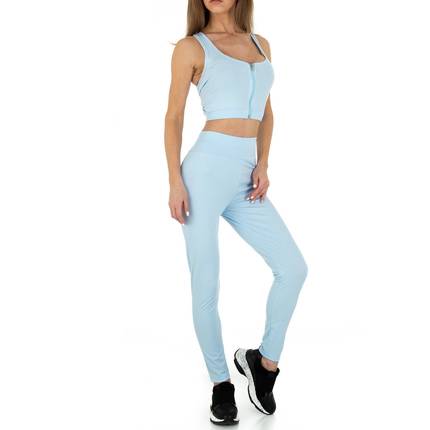 Damen Jogging- & Freizeitanzug von Holala Fashion Gr. L/XL - blue