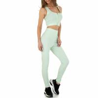 Damen Jogging- & Freizeitanzug von Holala Fashion - green