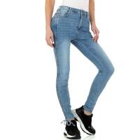 Damen Skinny Jeans von Laulia - blue