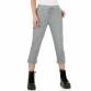 Damen Caprihose von Metrofive Gr. XL/42 - grey