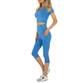 Damen Jogging- & Freizeitanzug von Holala Gr. One Size - blue