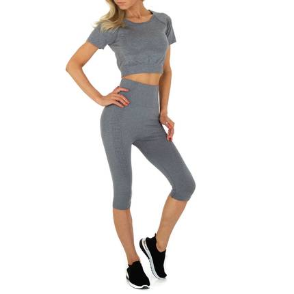 Damen Jogging- & Freizeitanzug von Holala Gr. One Size - grey