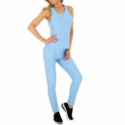 Damen Jogging- & Freizeitanzug von Holala Gr. S/M - blue