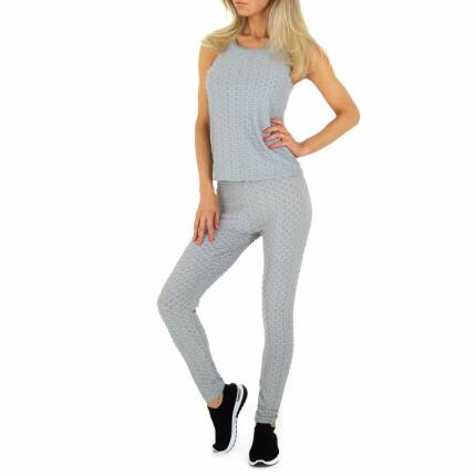 Damen Jogging- & Freizeitanzug von Holala Gr. S/M - grey