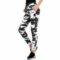 Damen Skinny Jeans von Mila Denim - camouflage