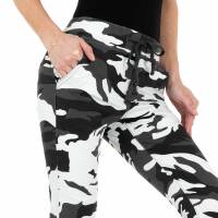 Damen Skinny Jeans von Mila Denim - camouflage