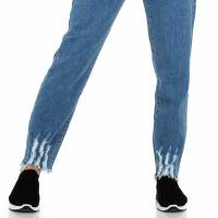 Damen Boyfriend Jeans von Mila Denim - blue