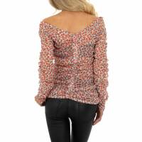 Damen Bluse von SHK Paris - orange