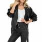 Damen Bikerjacke von JCL Gr. M/38 - black