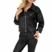 Damen Bikerjacke von JCL - black