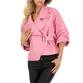 Damen Bikerjacke von JCL - rose