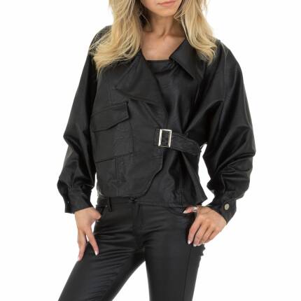 Damen Bikerjacke von JCL Gr. M/L - black