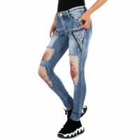 Damen Skinny Jeans von Original Denim - blue