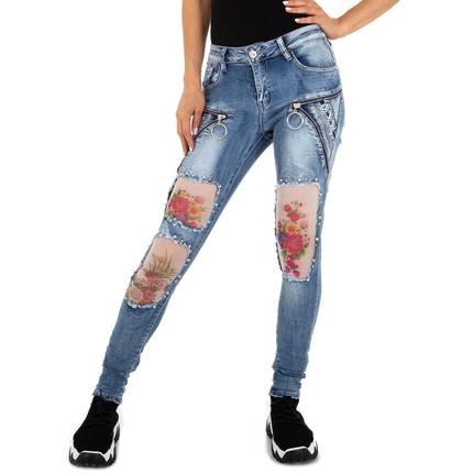 Damen Skinny Jeans von Original Denim Gr. S/36 - blue