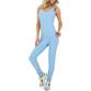 Damen Langer Jumpsuit von Holala - blue