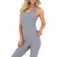 Damen Langer Jumpsuit von Holala - grey