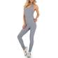 Damen Langer Jumpsuit von Holala - grey