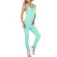 Damen Langer Jumpsuit von Holala - turkis