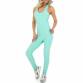 Damen Langer Jumpsuit von Holala Gr. L/XL - turkis