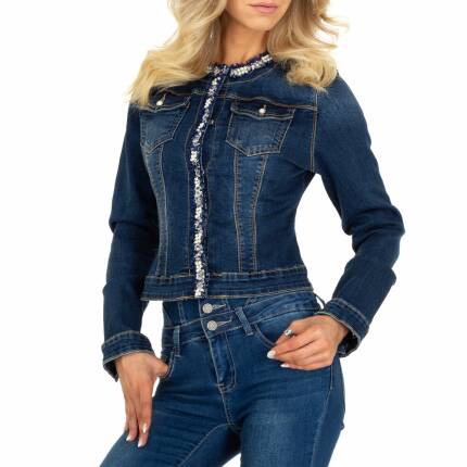 Damen Jeansjacke von M.Sara Gr. L/40 - blue