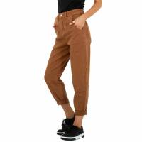 Damen High Waist Jeans von Core - camel