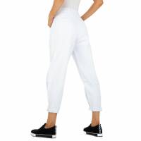 Damen High Waist Jeans von M.Sara - white