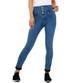 Damen High Waist Jeans von M.Sara - blue