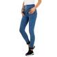 Damen High Waist Jeans von M.Sara - blue