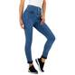 Damen High Waist Jeans von M.Sara - blue