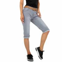 Damen Capri-Jeans von Miss Curry - grey